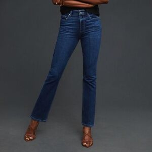 Anthropologie PAIGE Cindy Mid-Rise Straight Jeans